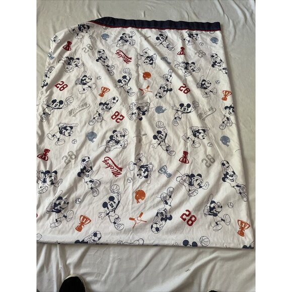 Disney Mickey Mouse Sports Twin Flat Sheet & Pillowcase Set - Picture 4 of 12
